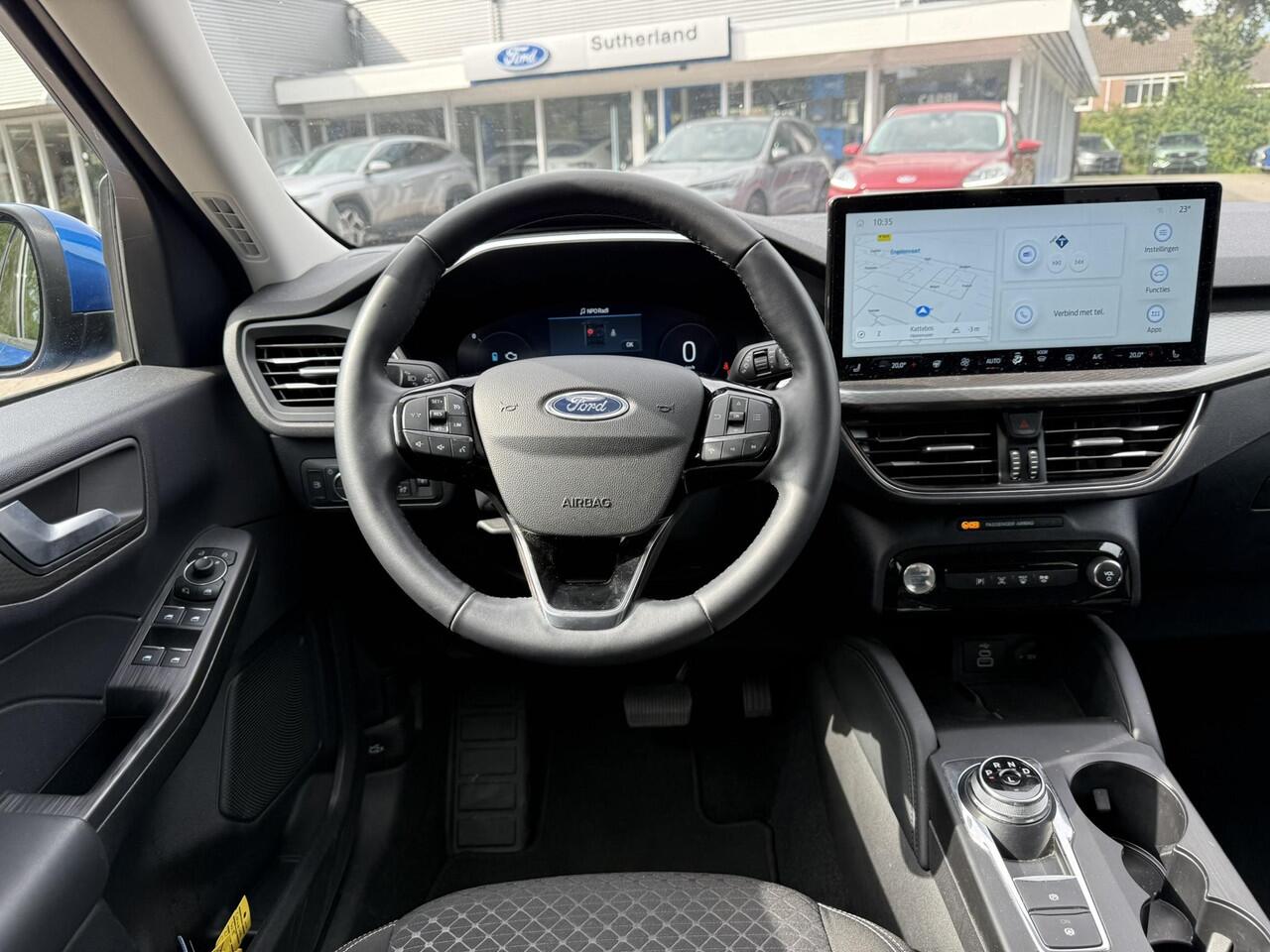 Ford KUGA 2.5 PHEV Titanium | 243pk | Nieuw Model | 2.100 kg trekgewicht | Winter Pack | Desert Island Blue