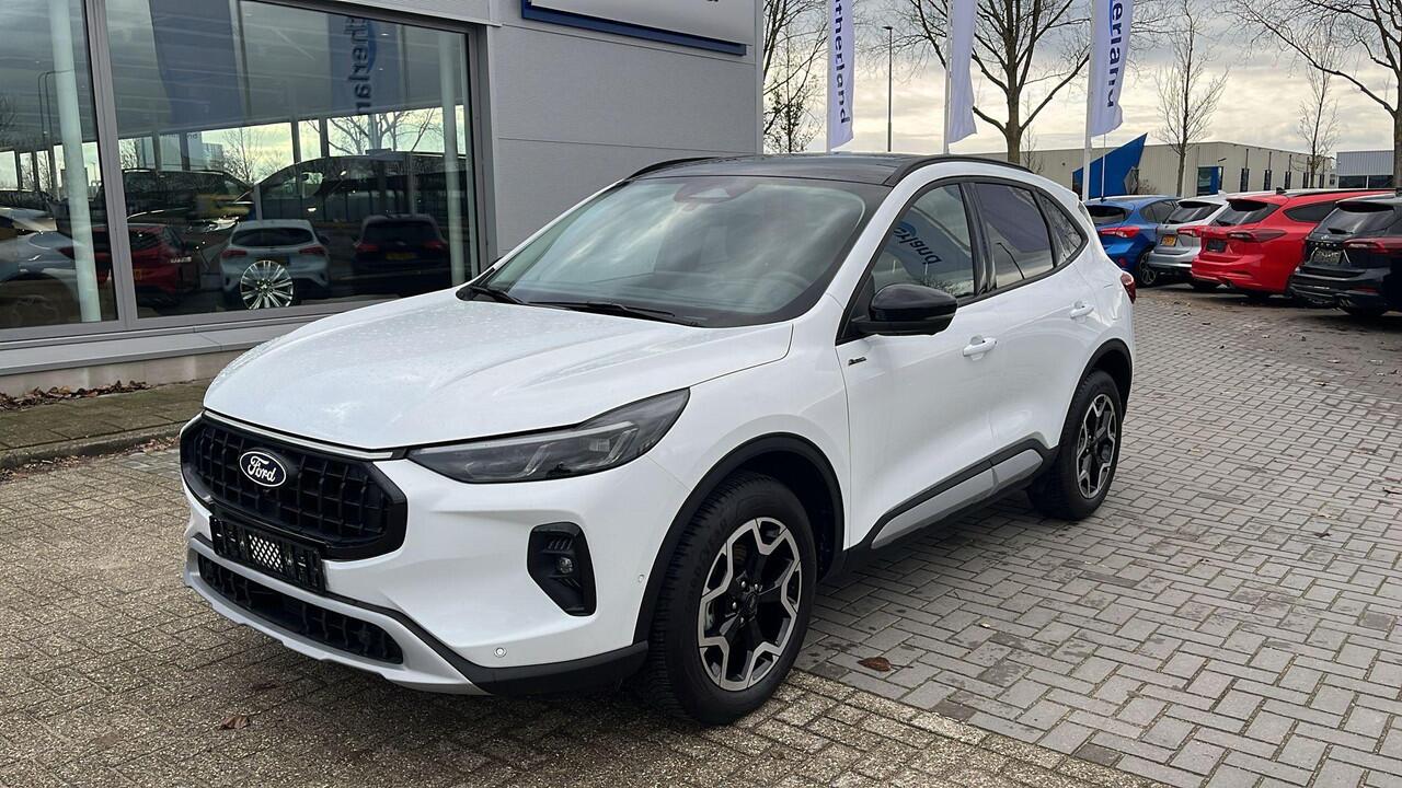 Ford KUGA 2.5 FHEV Active X | 190pk | Driver Assistance Pack | Technology Pack | Winterpack | Panoramadak | All Weather Banden | Geen stekker nodig
