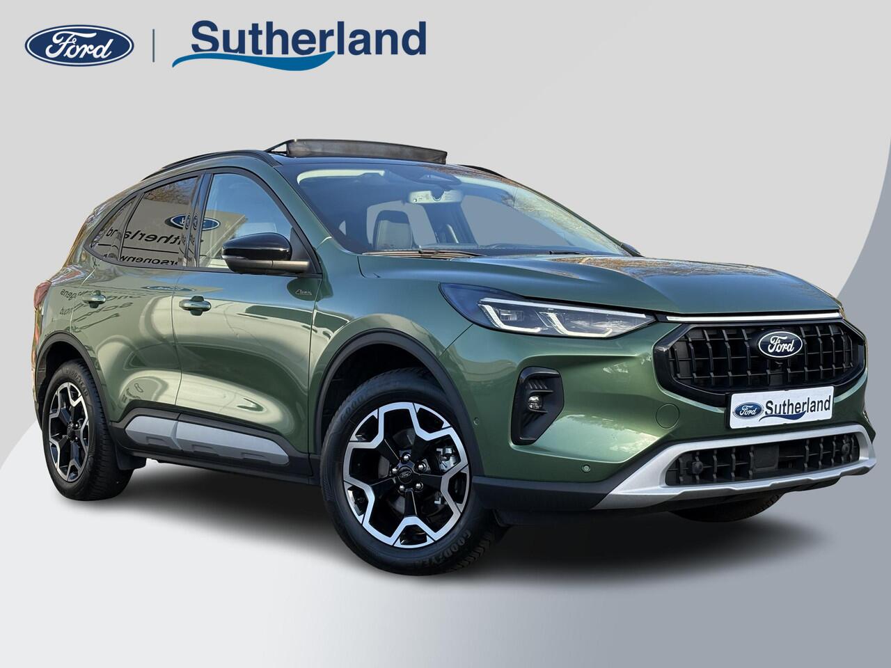 Ford KUGA 2.5 FHEV Active X 190pk | Driver Assistance Pack | Technology Pack | Winterpack | Panoramadak | All Weather Banden | Reservewiel | Geen stekker nodig