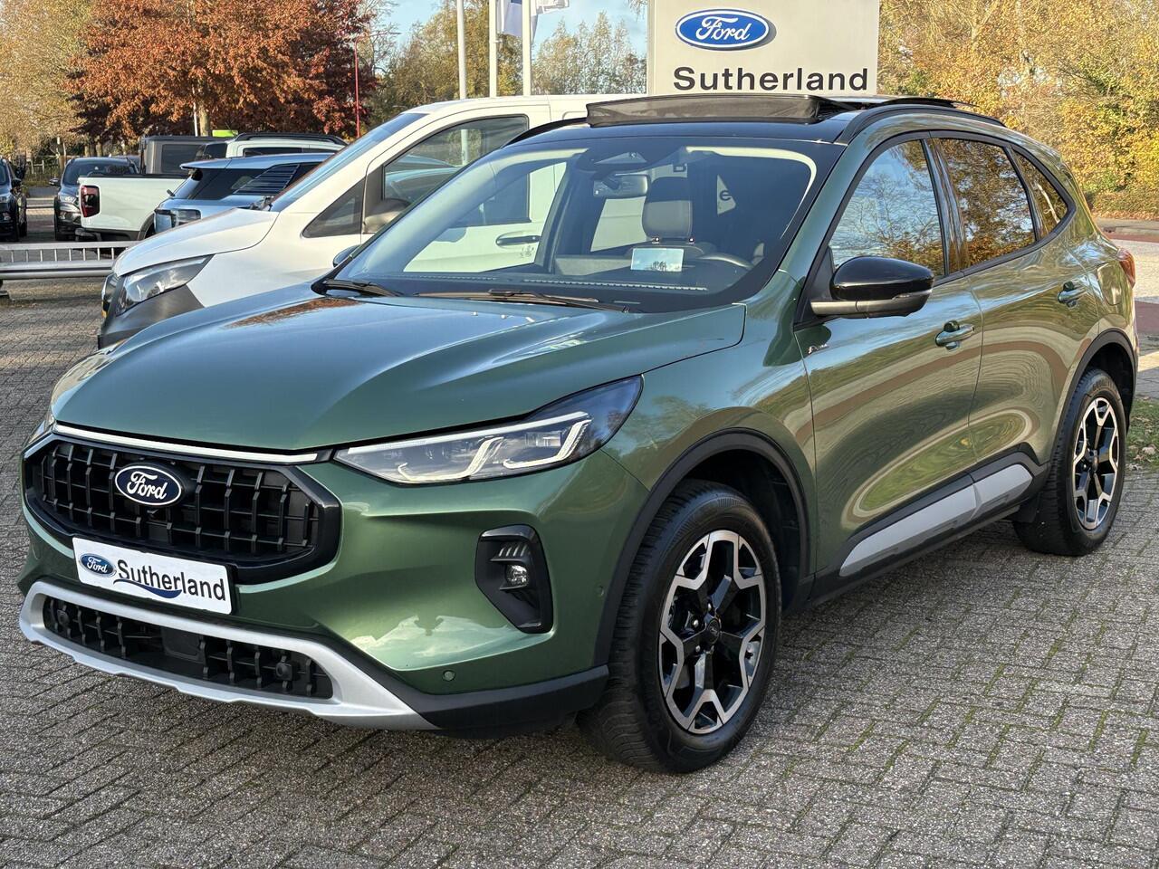 Ford KUGA 2.5 FHEV Active X 190pk | Driver Assistance Pack | Technology Pack | Winterpack | Panoramadak | All Weather Banden | Reservewiel | Geen stekker nodig