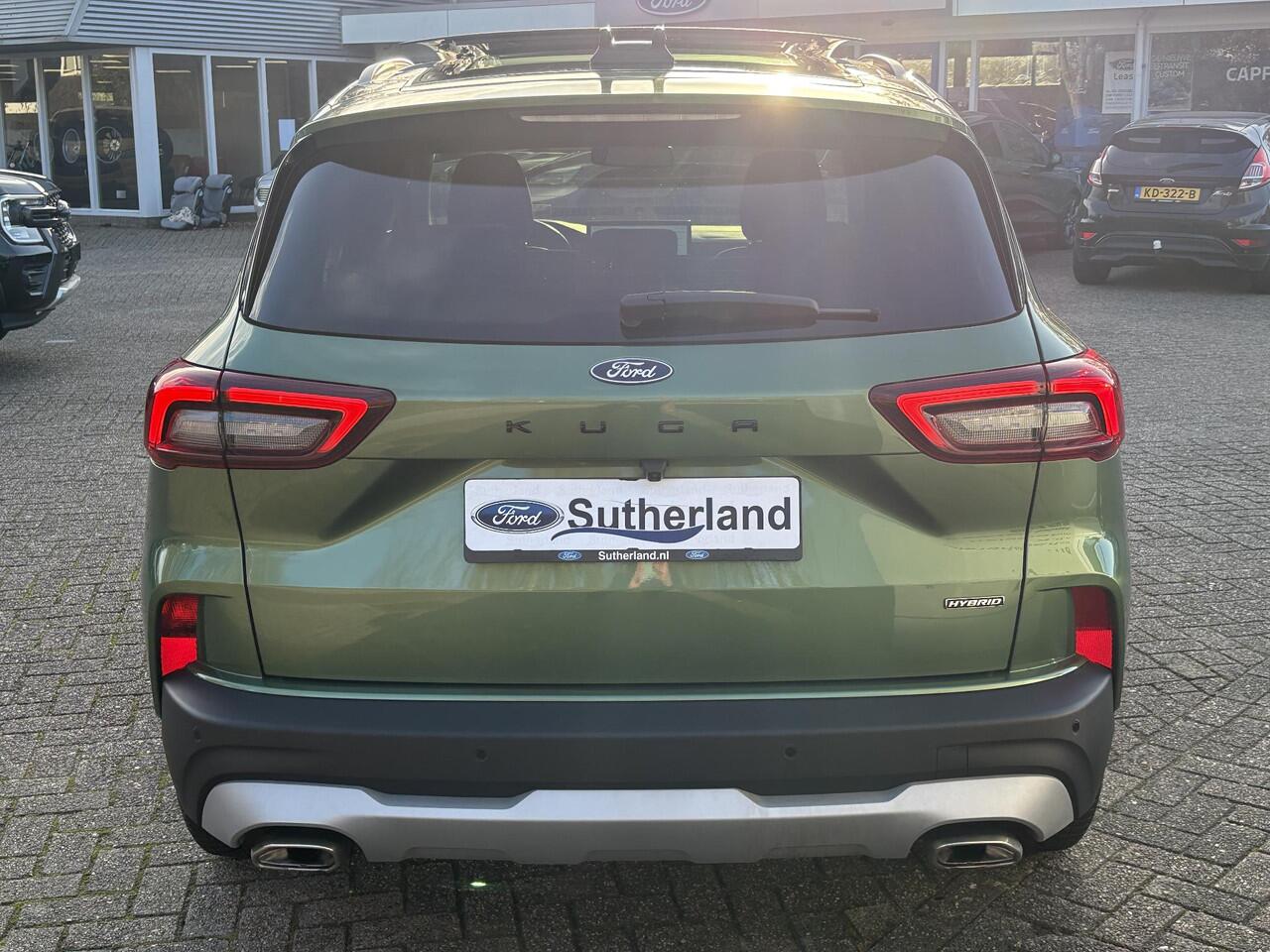 Ford KUGA 2.5 FHEV Active X 190pk | Driver Assistance Pack | Technology Pack | Winterpack | Panoramadak | All Weather Banden | Reservewiel | Geen stekker nodig