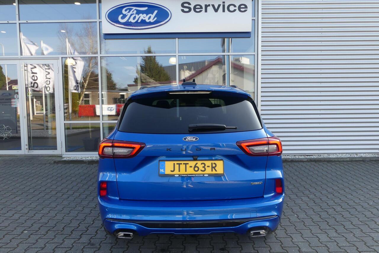 Ford KUGA 2.5 PHEV ST-Line X HUD, 360° CAMERA, MEMORY SEAT, WINTER PACK, ADAPT. CRUISE, CLIMA, NAVI, APPLE CARPLAY/ANDROID AUTO, ELEKT. ACHTERKLEP, MATRIX LED, BLIS, KEYLESS, B&O, 4.923KM