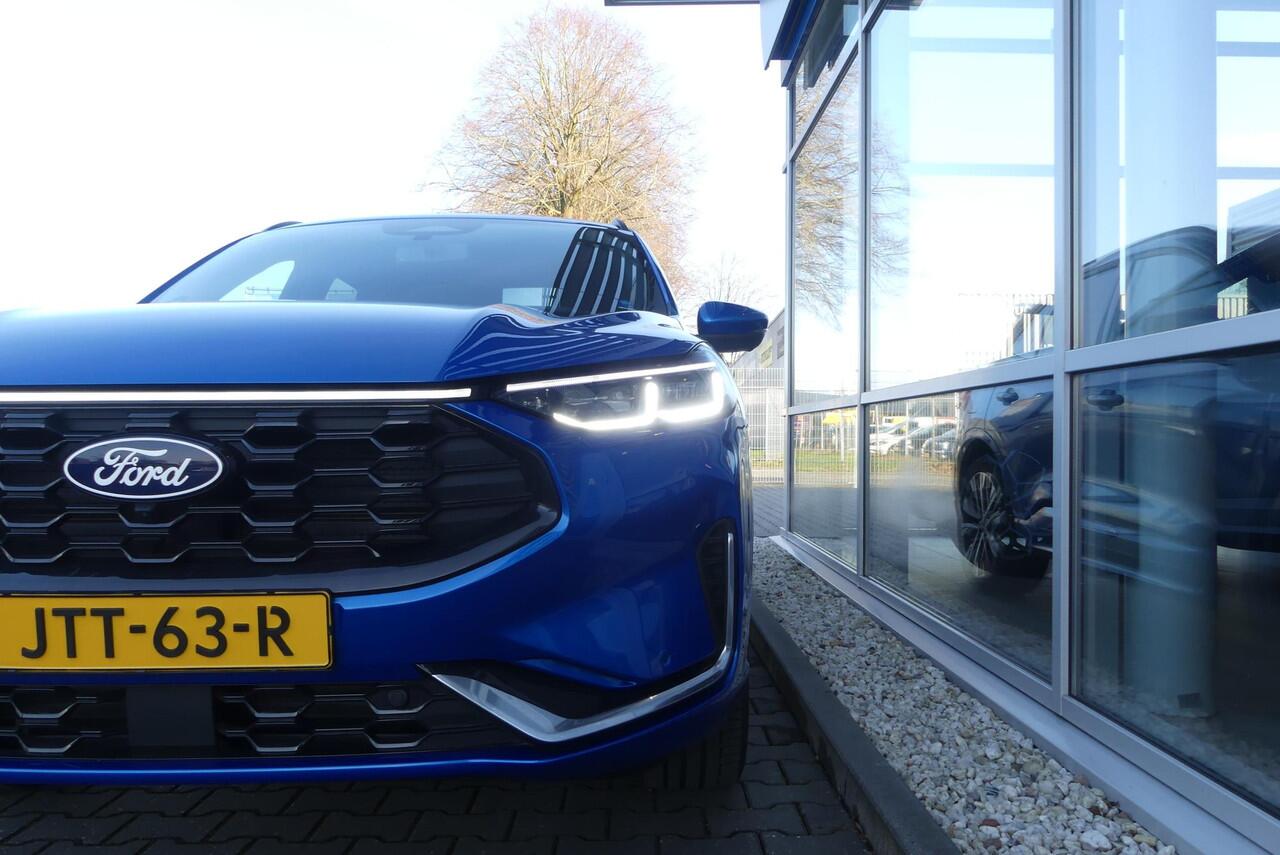 Ford KUGA 2.5 PHEV ST-Line X HUD, 360° CAMERA, MEMORY SEAT, WINTER PACK, ADAPT. CRUISE, CLIMA, NAVI, APPLE CARPLAY/ANDROID AUTO, ELEKT. ACHTERKLEP, MATRIX LED, BLIS, KEYLESS, B&O, 4.923KM