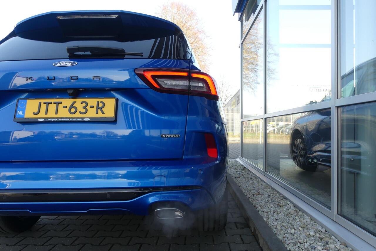 Ford KUGA 2.5 PHEV ST-Line X HUD, 360° CAMERA, MEMORY SEAT, WINTER PACK, ADAPT. CRUISE, CLIMA, NAVI, APPLE CARPLAY/ANDROID AUTO, ELEKT. ACHTERKLEP, MATRIX LED, BLIS, KEYLESS, B&O, 4.923KM