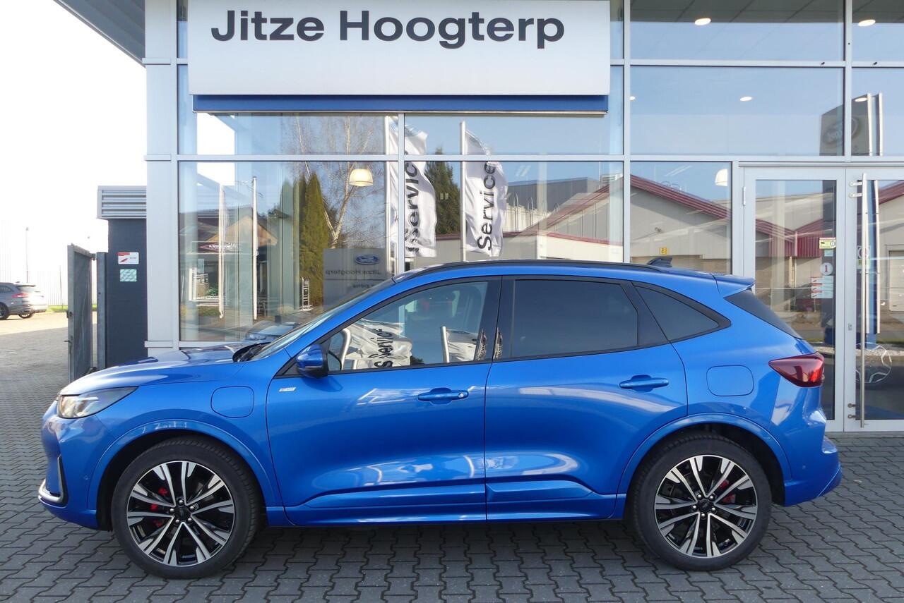 Ford KUGA 2.5 PHEV ST-Line X HUD, 360° CAMERA, MEMORY SEAT, WINTER PACK, ADAPT. CRUISE, CLIMA, NAVI, APPLE CARPLAY/ANDROID AUTO, ELEKT. ACHTERKLEP, MATRIX LED, BLIS, KEYLESS, B&O, 4.923KM