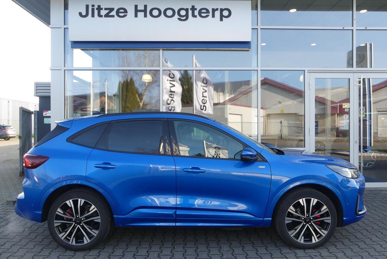 Ford KUGA 2.5 PHEV ST-Line X HUD, 360° CAMERA, MEMORY SEAT, WINTER PACK, ADAPT. CRUISE, CLIMA, NAVI, APPLE CARPLAY/ANDROID AUTO, ELEKT. ACHTERKLEP, MATRIX LED, BLIS, KEYLESS, B&O, 4.923KM