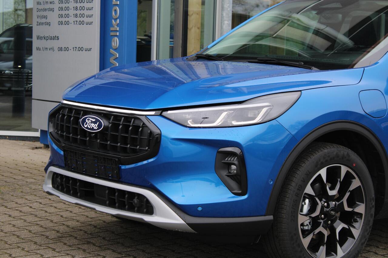 Ford KUGA 2.5 PHEV Active X | SCI | Driver Assistance Pack | Panoramadak | Winter Pack | Wegklapbare trekhaak | 19 inch lichtmetalen velgen | Adaptieve Matrix LED koplampen met Coast to Coast | Reservewiel |