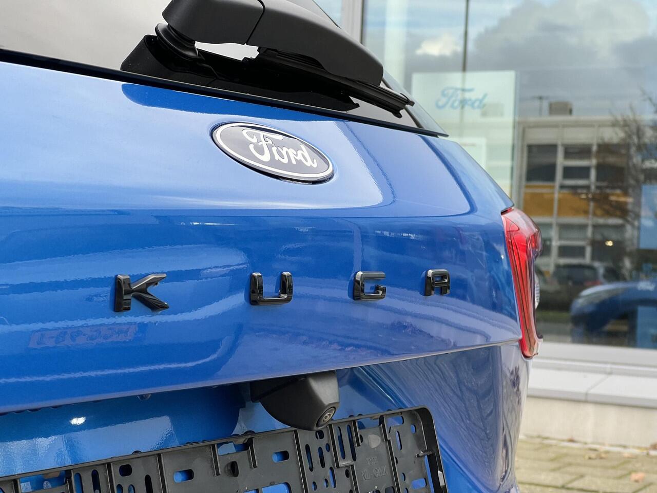 Ford KUGA 2.5 PHEV ST-Line X | 243pk | Zuid | Driver Assistance Pack | Winterpack | Wegklapbare Trekhaak | Technology Pack | Dessert Island Blue