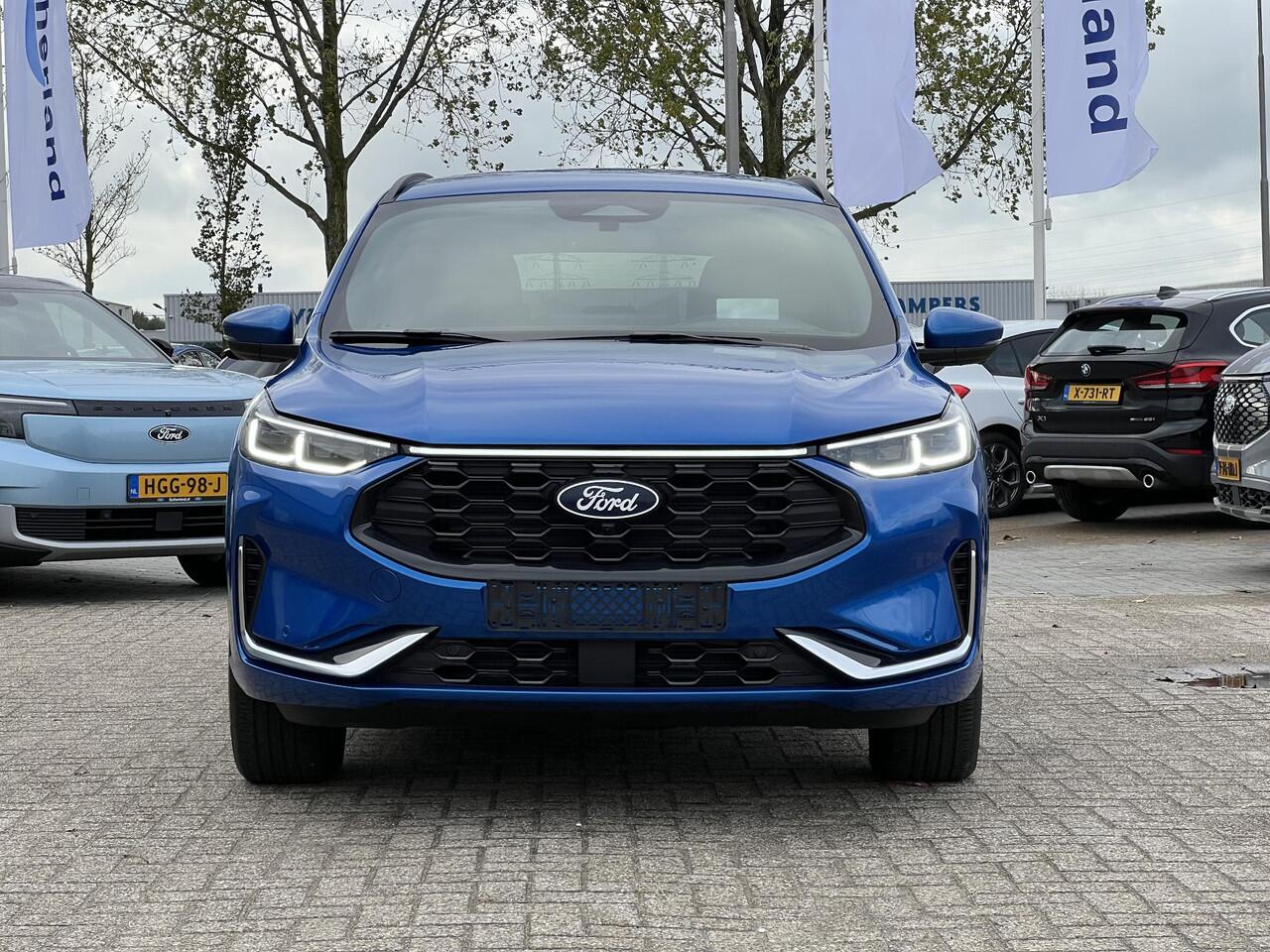 Ford KUGA 2.5 PHEV ST-Line X | 243pk | Zuid | Driver Assistance Pack | Winterpack | Wegklapbare Trekhaak | Technology Pack | Dessert Island Blue