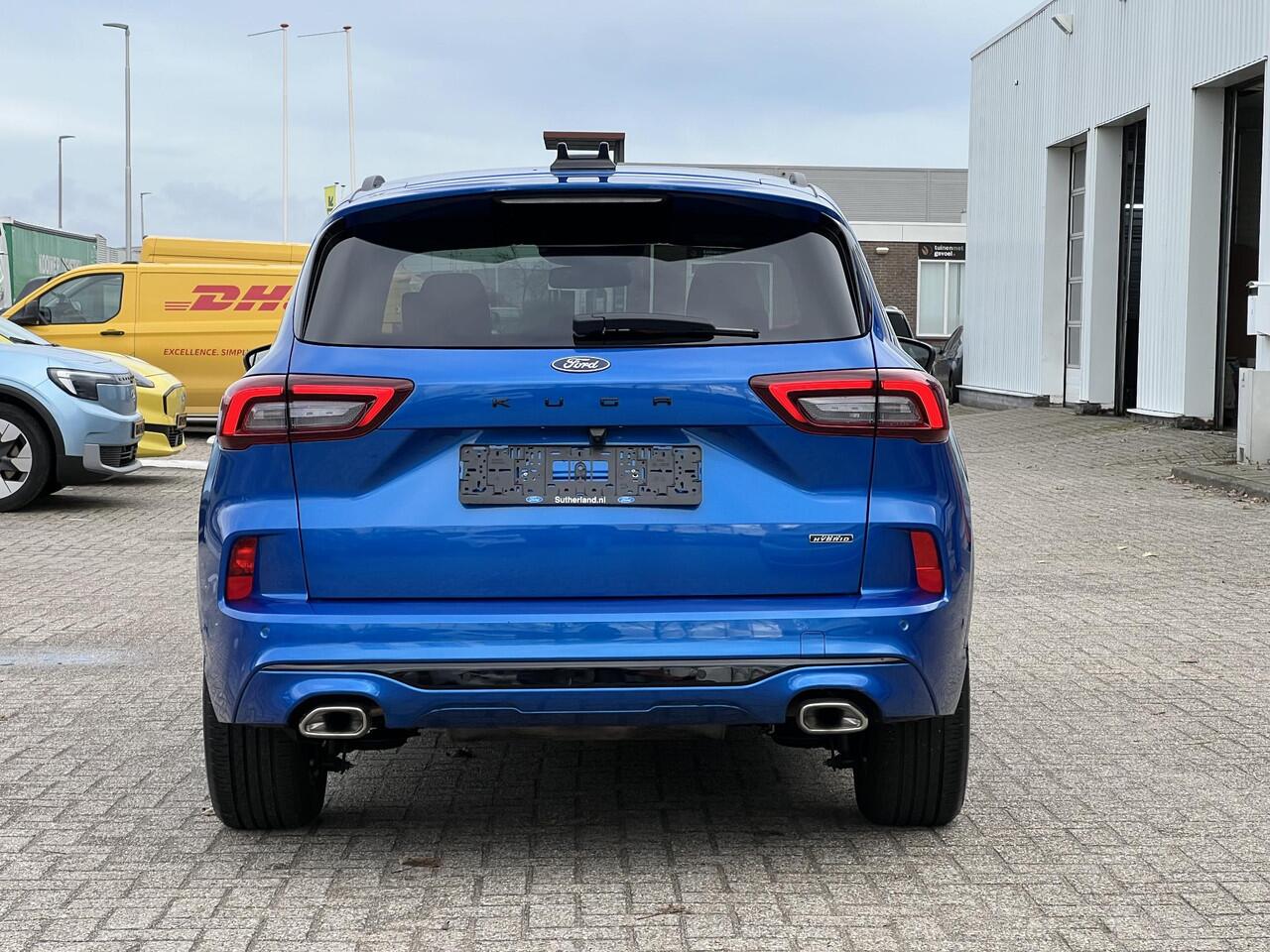 Ford KUGA 2.5 PHEV ST-Line X | 243pk | Zuid | Driver Assistance Pack | Winterpack | Wegklapbare Trekhaak | Technology Pack | Dessert Island Blue