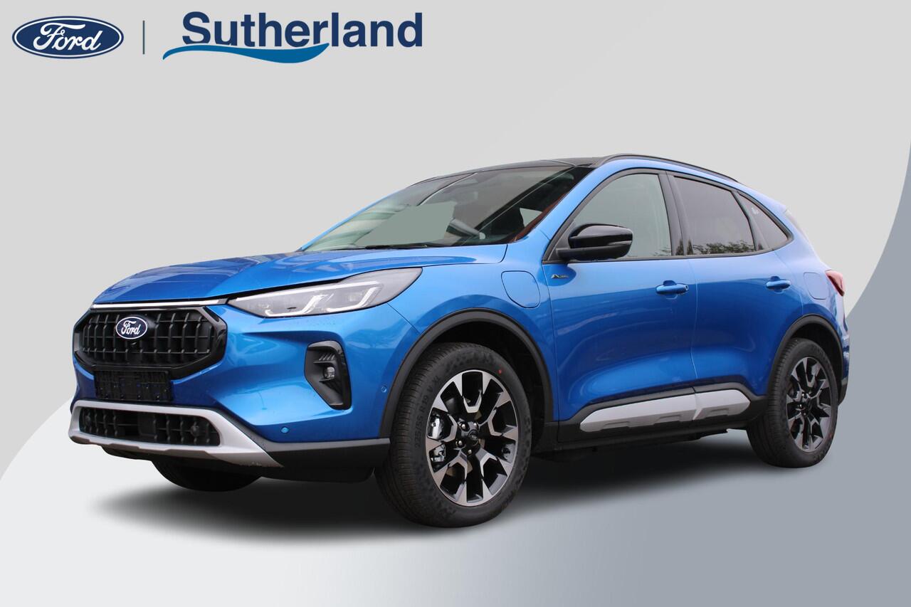Ford KUGA 2.5 PHEV Active X | SCI | Driver Assistance Pack | Panoramadak | Winter Pack | Wegklapbare trekhaak | 19 inch lichtmetalen velgen | Adaptieve Matrix LED koplampen met Coast to Coast | Reservewiel |