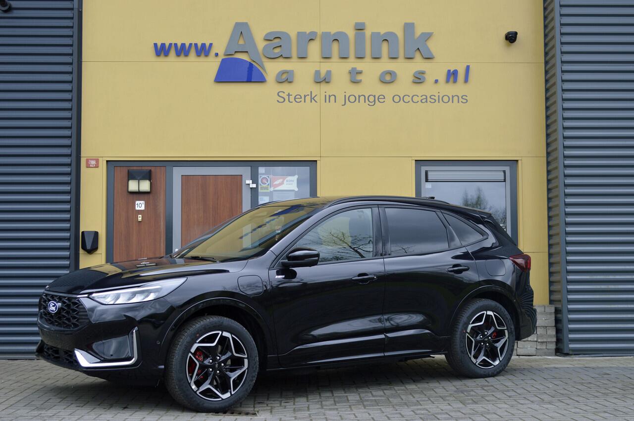 Ford KUGA 2.5 PHEV hybride 242 pk St-line X technopack, camera, winterpack, trekhaak, agr stoelen incl mem, lederen bekl, B&O sound.