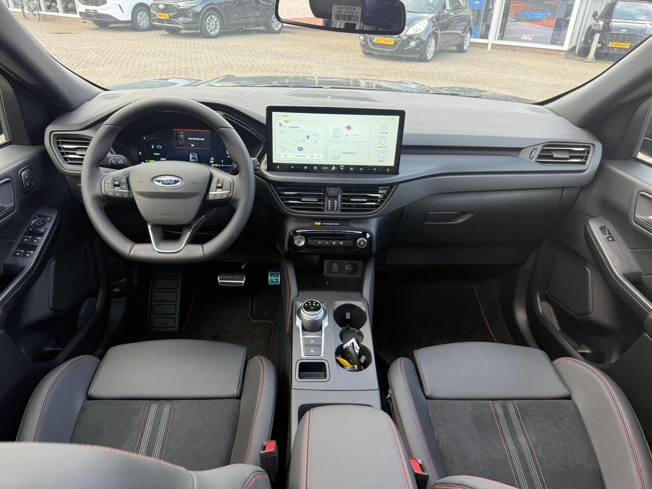 Ford KUGA 2.5 PHEV ST-Line X 243pk | Driver Assistance Pack | Black Package | Panoramadak | Winterpack | Adaptieve Matrix LED koplampen met Coast to Coast | Wegklapbare Trekhaak | AGR Stoelen