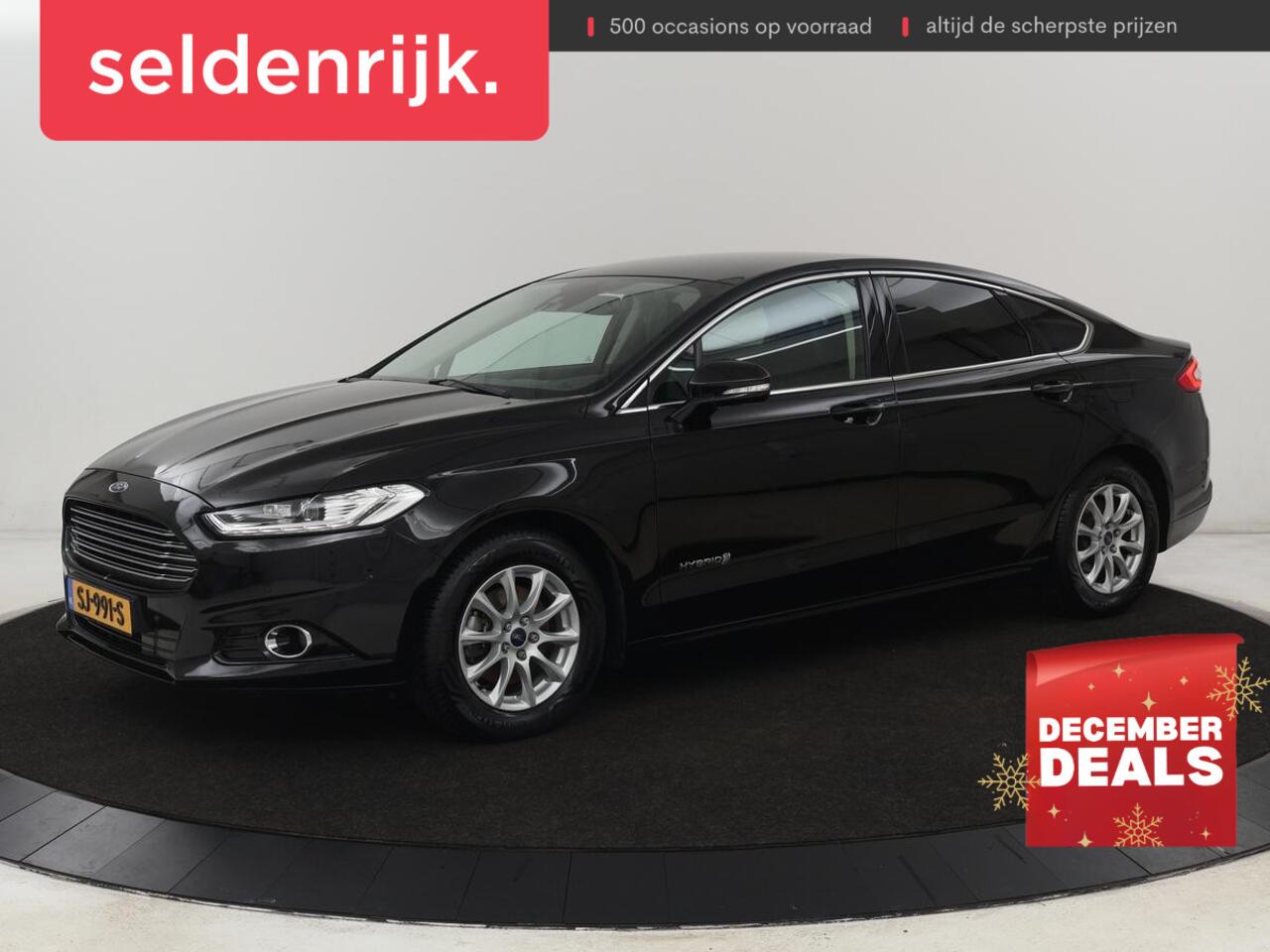 Ford MONDEO 2.0 IVCT HEV Titanium X | Leder | Stoelverwarming | Camera | Adaptive cruise | Memory | Carplay | Full LED | Keyless | Navigatie | Park Assist | Dodehoek detectie | Climate control