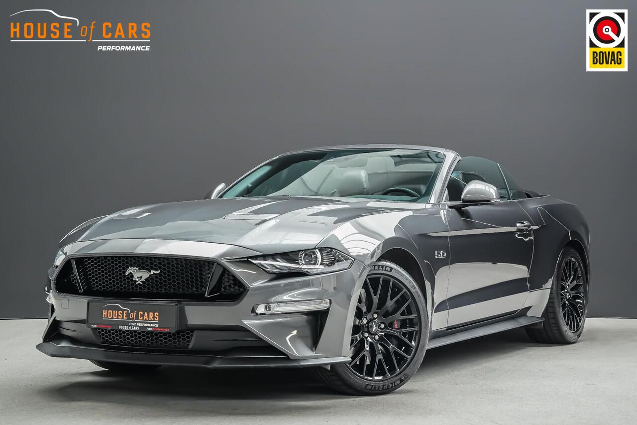 Ford MUSTANG Convertible 5.0 V8 GT |eerste eigenaar|nieuwstaat|Europese auto|camera|stoelverwarming|stoelventilatie|keyless|