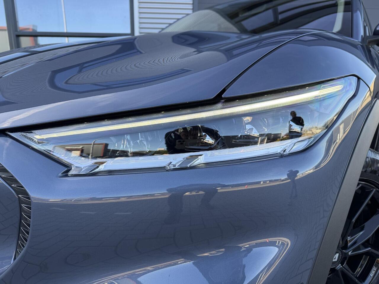 Ford MUSTANG Mach-E RWD 75 kWh ?SOH 93% ?Panoramadak ?Bang & Olufsen ?360º Camera ?Vol Leder ?Elektrische Achterklep ?Adaptieve Cruise ?Lichtmetaal 19" ?Trekhaak