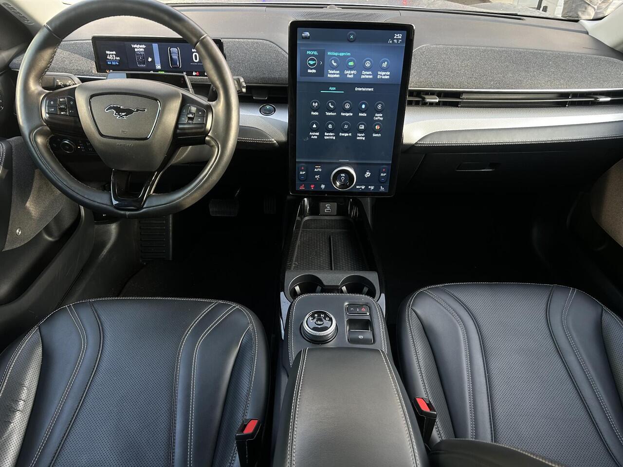 Ford MUSTANG Mach-E Extended RWD 98 kWh | SOH 97% | WLTP 610km rijbereik| Panoramadak | tech. plus pakket | All season |