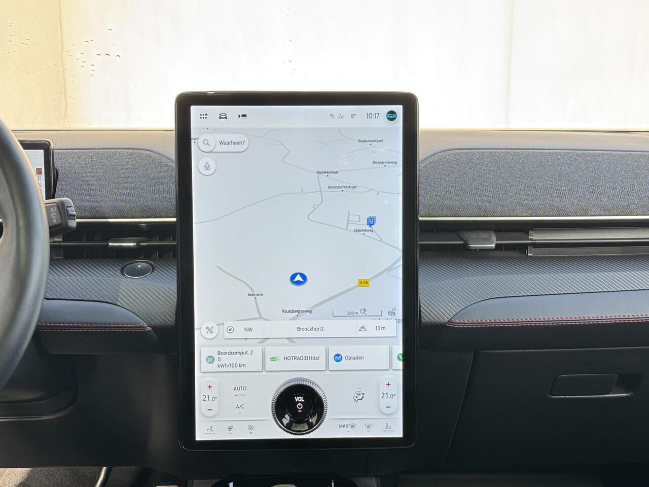 Ford MUSTANG Mach-E AWD 75 kWh / SOH 94,5 % / Navigatie / Panoramadak / Achterklep Elektrisch / Cruise Control Adaptief / Climate Control / Bang & Olufsen sound / Lederen bekleding