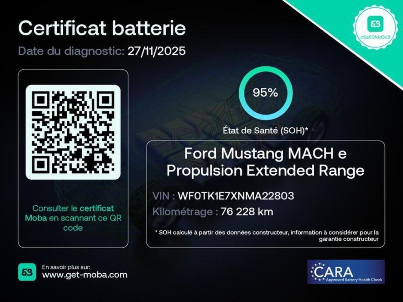 Ford MUSTANG Mach-E 99kWh Extended Range 95% SOH l Winterpakket l Leder