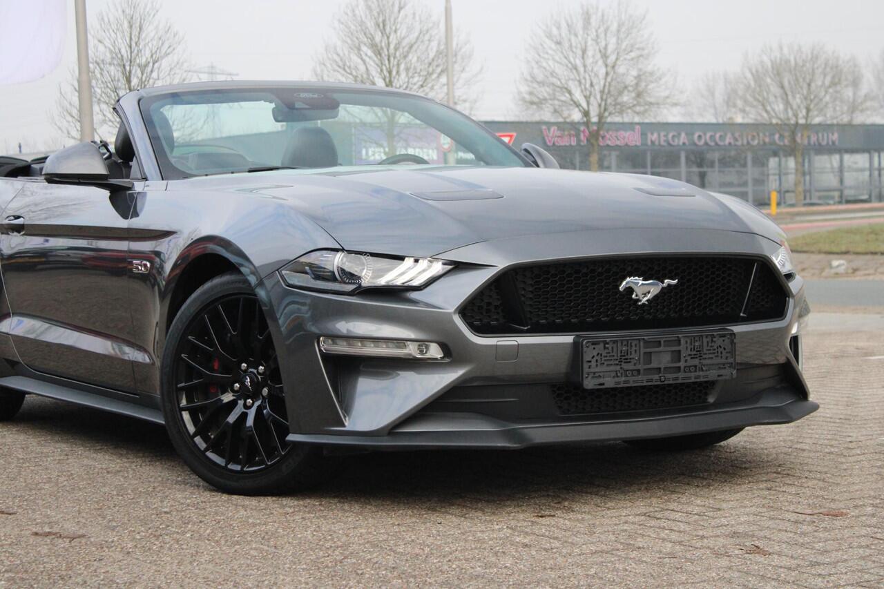 Ford MUSTANG Convertible 5.0 V8 GT 450pk | EU versie | Voorstoelen verwarmd en geventileerd | Bang&Olufsen | Achteruitrijcamera | Adaptive cruise control