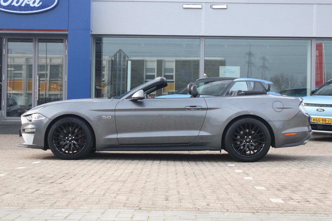 Ford MUSTANG Convertible 5.0 V8 GT 450pk | EU versie | Voorstoelen verwarmd en geventileerd | Bang&Olufsen | Achteruitrijcamera | Adaptive cruise control