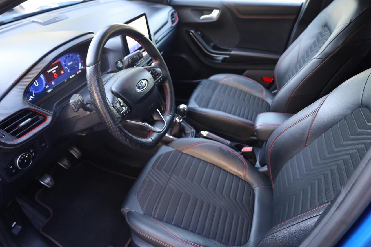 Ford PUMA 1.0 EcoBoost 155 PK!Hybrid ST-Line X First Edition CAMERA CARPLAY B&O HALFLEER DAB ACC ZWARTE-HEMEL 18"LMV BLIS ELEK-LAADKLEP ENZ.