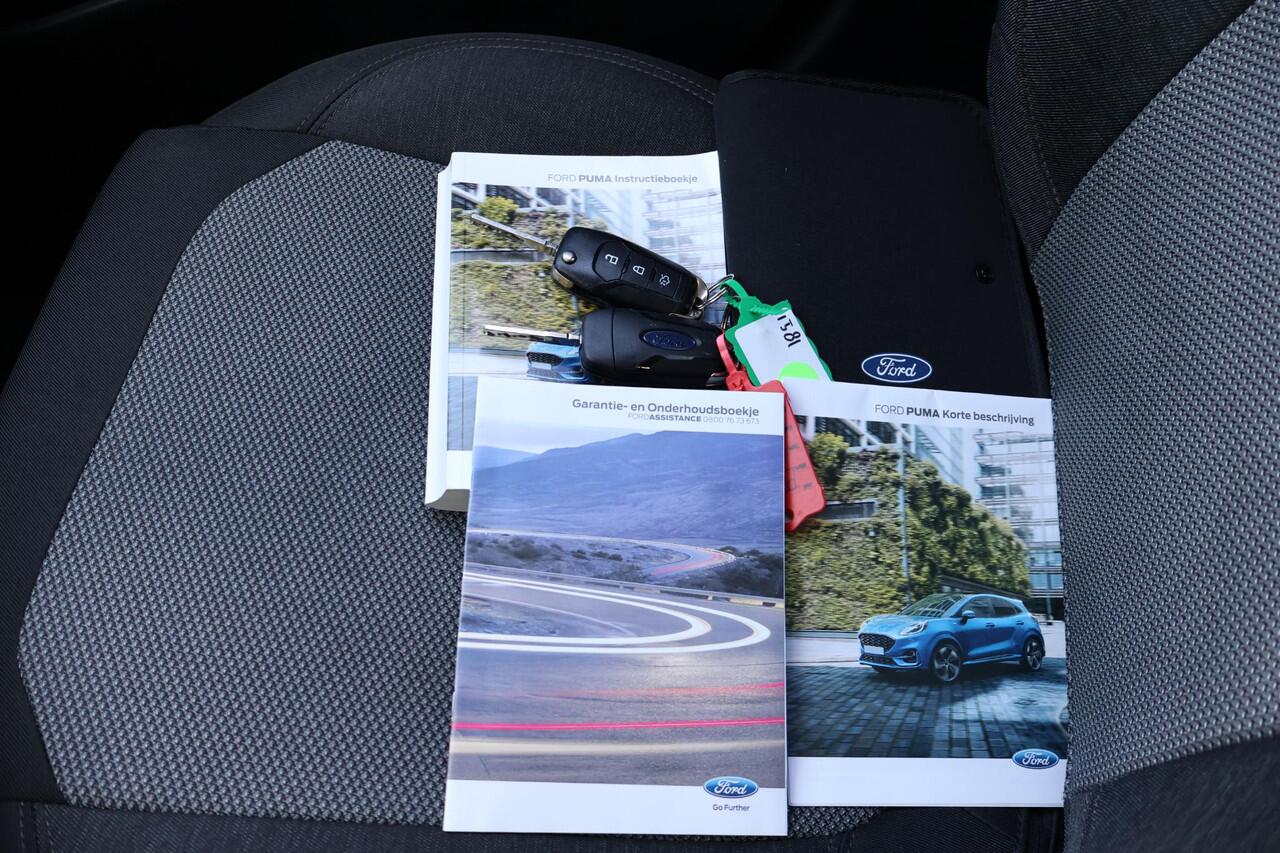 Ford PUMA 1.0 Hybrid Titanium X 1e Eigenaar | NL-Auto | Volledig Onderh | BTW | Winter Pack | Trekhaak | Massage | Navi | Cruise | DAB | Bots Systeem | Multimedia | Hill-Hold | Full Led | PDC | Start/Stop