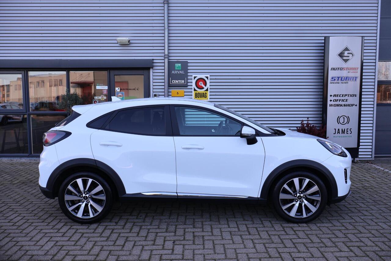 Ford PUMA 1.0 Hybrid Titanium X 1e Eigenaar | NL-Auto | Volledig Onderh | BTW | Winter Pack | Trekhaak | Massage | Navi | Cruise | DAB | Bots Systeem | Multimedia | Hill-Hold | Full Led | PDC | Start/Stop