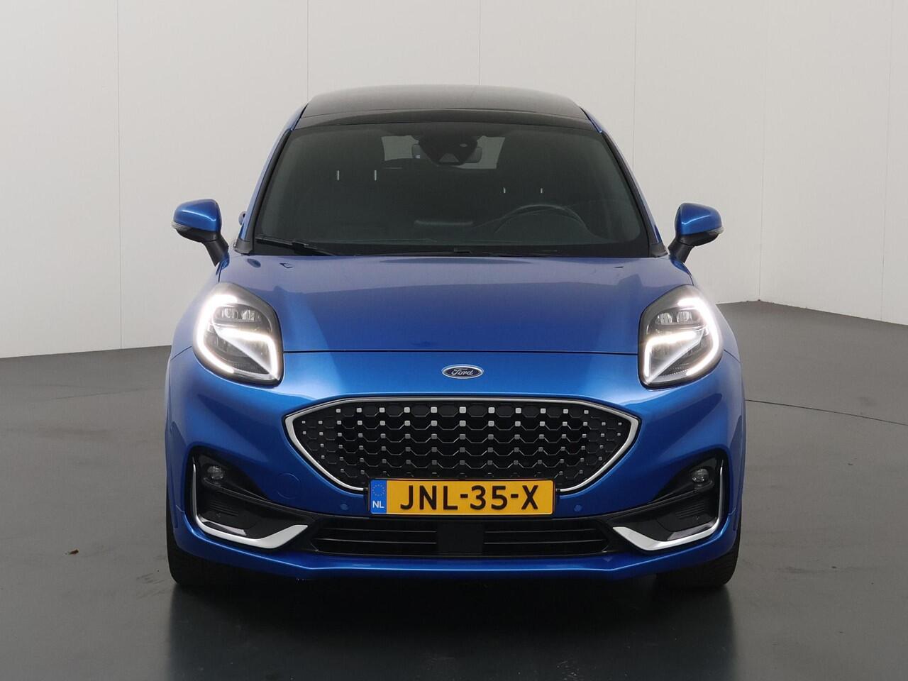 Ford PUMA 1.0 EcoBoost Hybrid ST-Line Vignale | Leder | Panoramadak | Winterpakket | Cruise Control Adaptief | Keyless Go | Elektr. Achterklep |