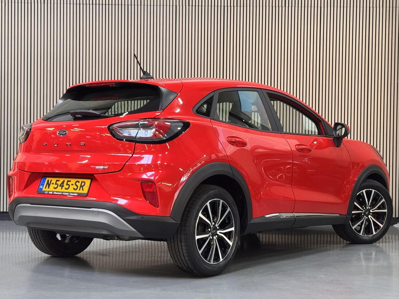 Ford PUMA 125pk Hybrid Titanium-X Navi Climat Winter pack Fabrieksgarantie tot 28-1-2026/ max. 100.000km