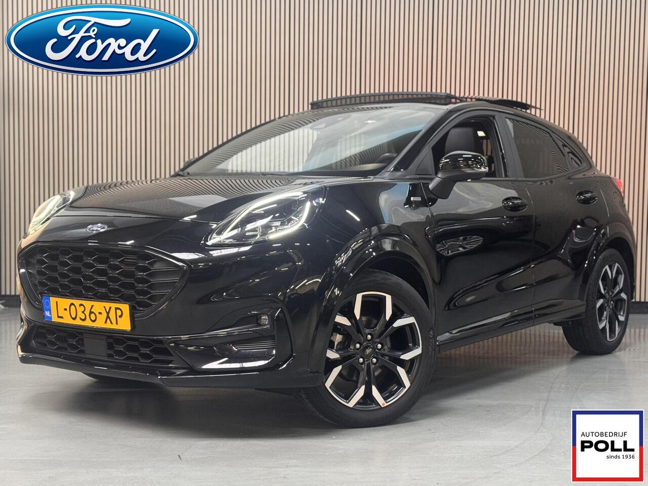 Ford PUMA 1.0 EcoB Hybrid ST-Line X Automaat Panoramadak Navi Winter pack Half Leer 18" LM Dealeronderhouden
