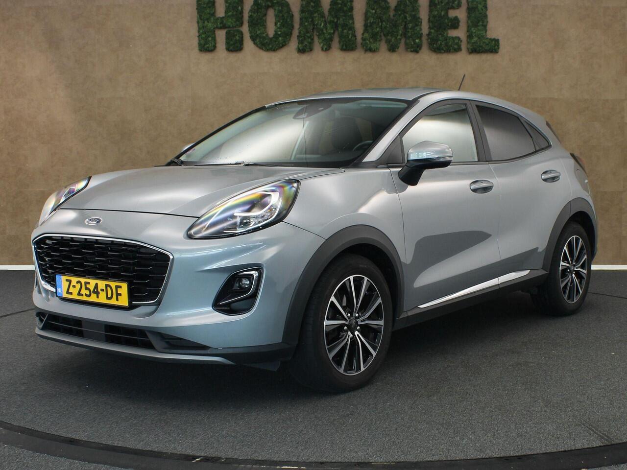 Ford PUMA 1.0 EcoBoost Hybrid Titanium - NAVIGATIE - CLIMATE CONTROL - CRUISE CONTROL - PARKEERSENSOREN ACHTER - LED KOPLAMPEN - MULTIFUNCTIONEEL STUURWIEL - APPLE CARPLAY/ANDROID AUTO - STUUR EN STOEL VERWARMING