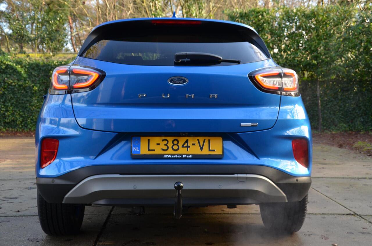 Ford PUMA 1.0 EcoBoost Hybrid Titanium X Navi/Pdc/Ecc/Afneembare trekhaak/Achteruitrijcamera/Cruise control adaptief/Privacy-Glas/18-Inch Lmv