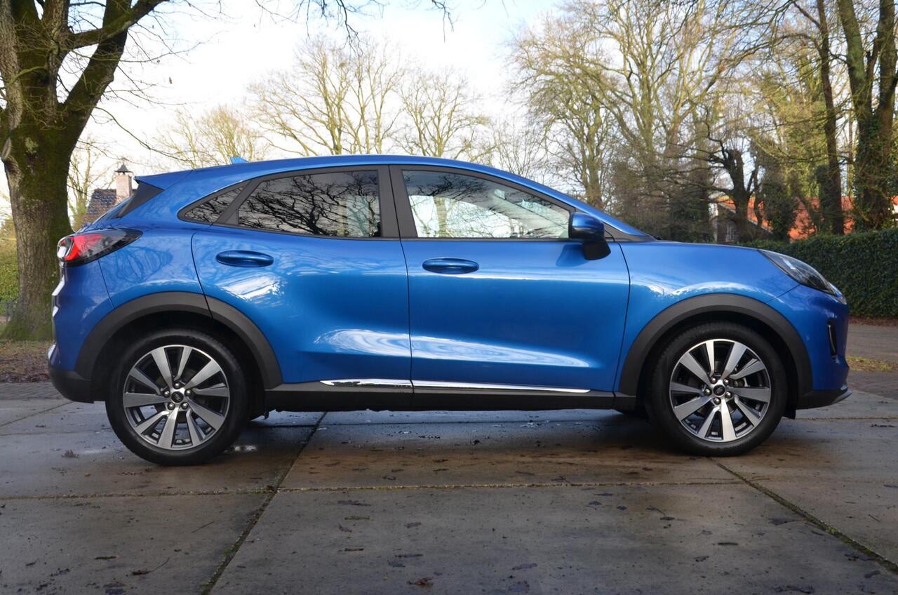 Ford PUMA 1.0 EcoBoost Hybrid Titanium X Navi/Pdc/Ecc/Afneembare trekhaak/Achteruitrijcamera/Cruise control adaptief/Privacy-Glas/18-Inch Lmv