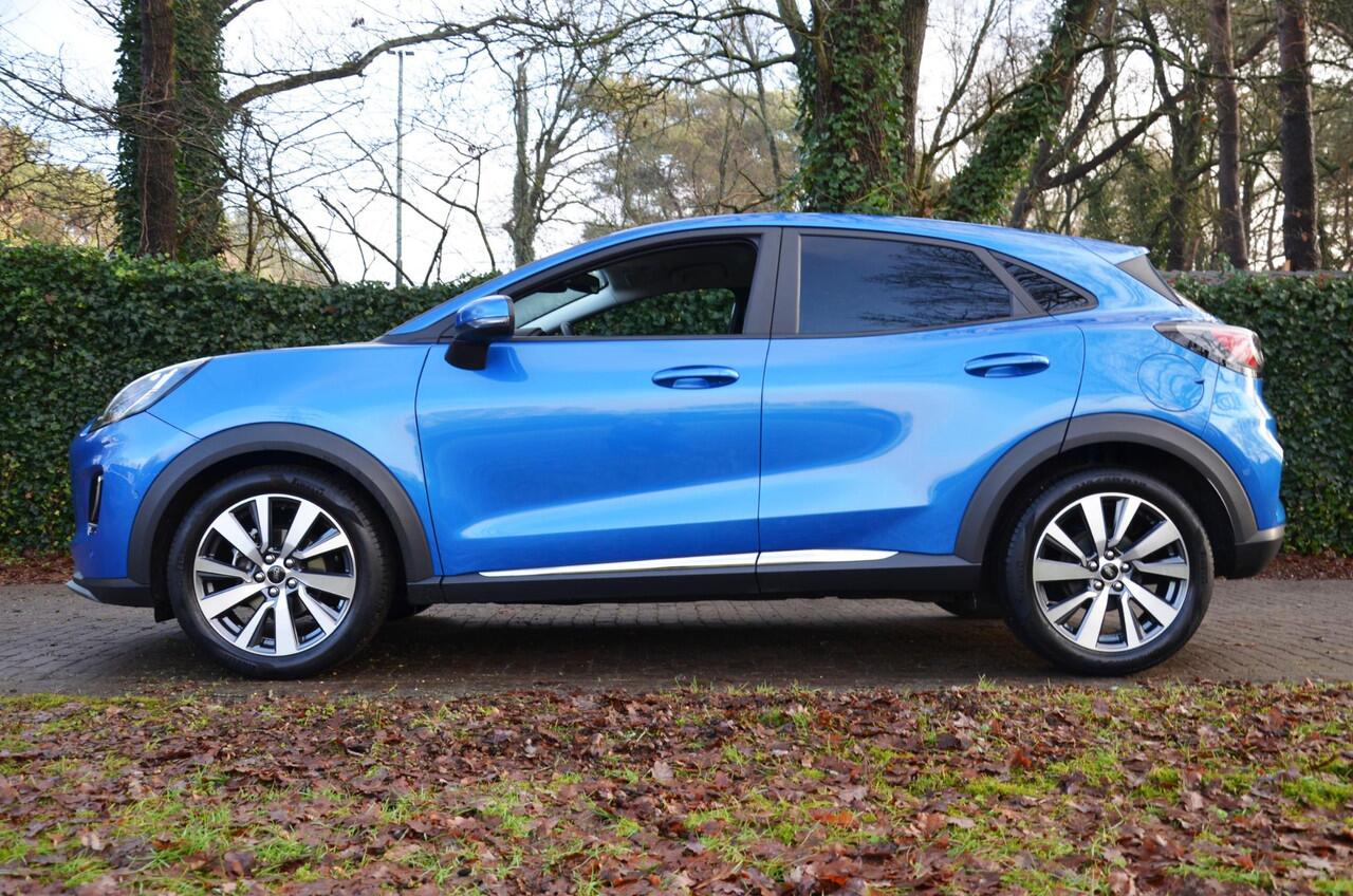 Ford PUMA 1.0 EcoBoost Hybrid Titanium X Navi/Pdc/Ecc/Afneembare trekhaak/Achteruitrijcamera/Cruise control adaptief/Privacy-Glas/18-Inch Lmv