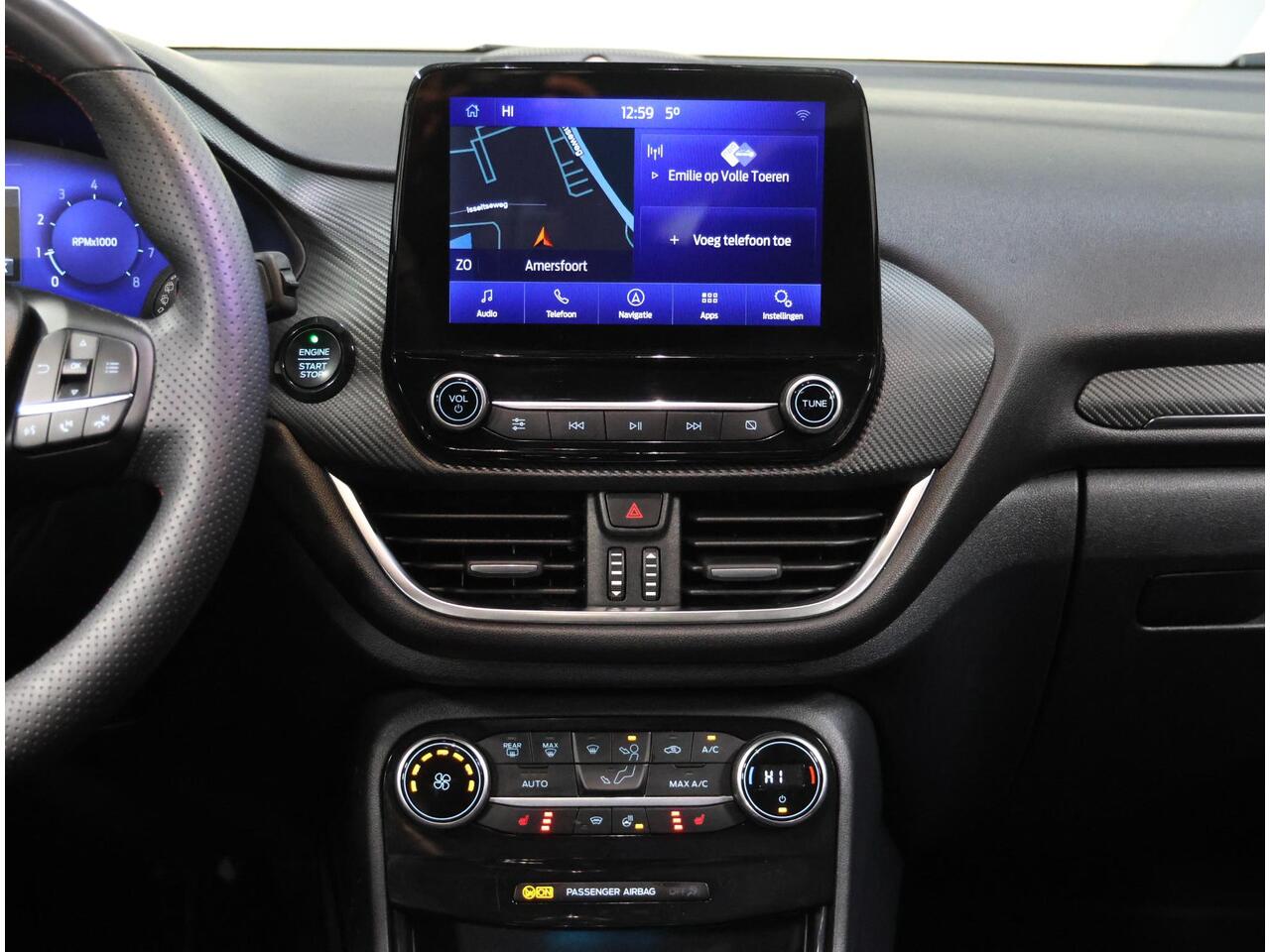 Ford PUMA 125PK Hybrid ST-Line X | B&O | Winterpack | Camera | Climate Control | Adaptieve Cruise Control | Dodehoekdetectie | LEER/Stof | Navigatie | Isofix | LED lampen | Privacy Glass | Parkeersensoren | AppleCarplay/AndroidAuto | Armsteun