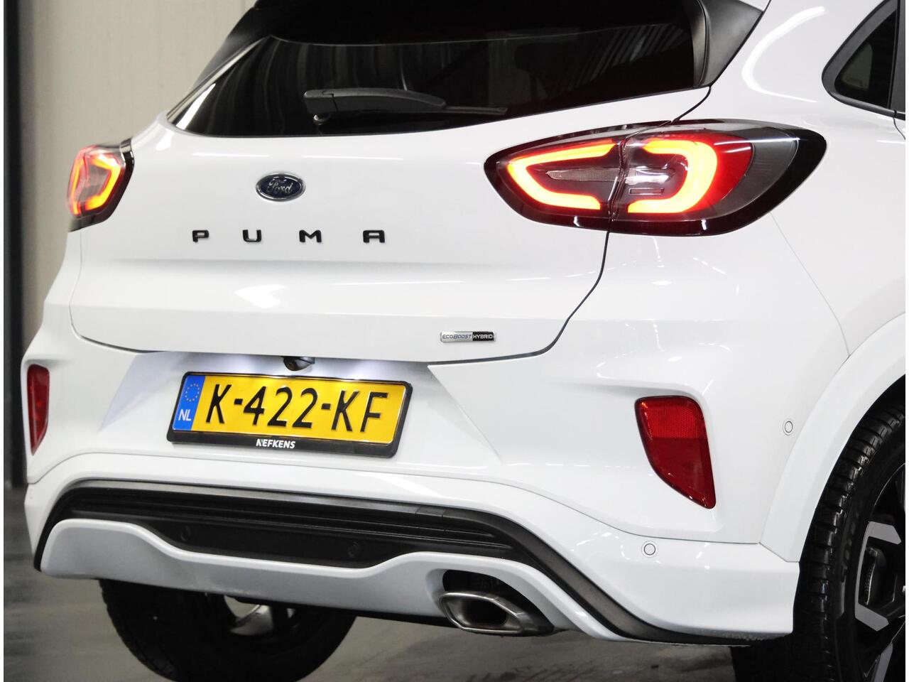 Ford PUMA 125PK Hybrid ST-Line X | B&O | Winterpack | Camera | Climate Control | Adaptieve Cruise Control | Dodehoekdetectie | LEER/Stof | Navigatie | Isofix | LED lampen | Privacy Glass | Parkeersensoren | AppleCarplay/AndroidAuto | Armsteun