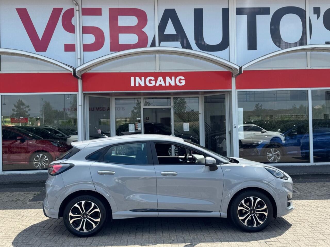 Ford PUMA 1.0 ECOBOOST 125PK ST-LINE HYBRIDE NARDO-GREY LED NAVI CAMERA ECC-AIRCO LMV PDC