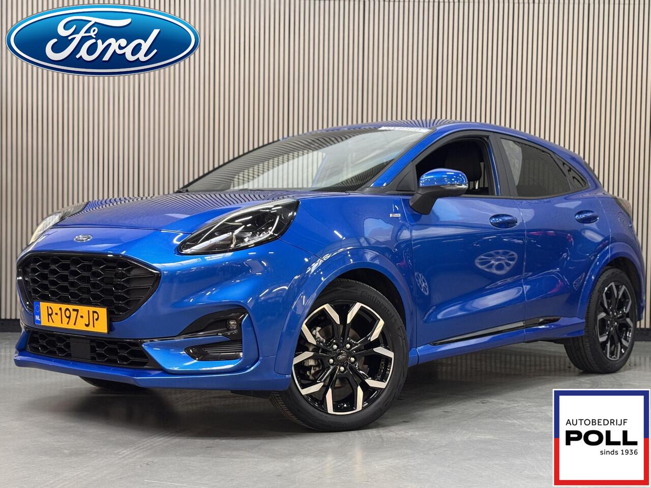 Ford PUMA 155pk Eco Hybrid ST-Line X Leer Trekhaak B&O Navi Climat Cruise 18" LM velgen Privacy glass