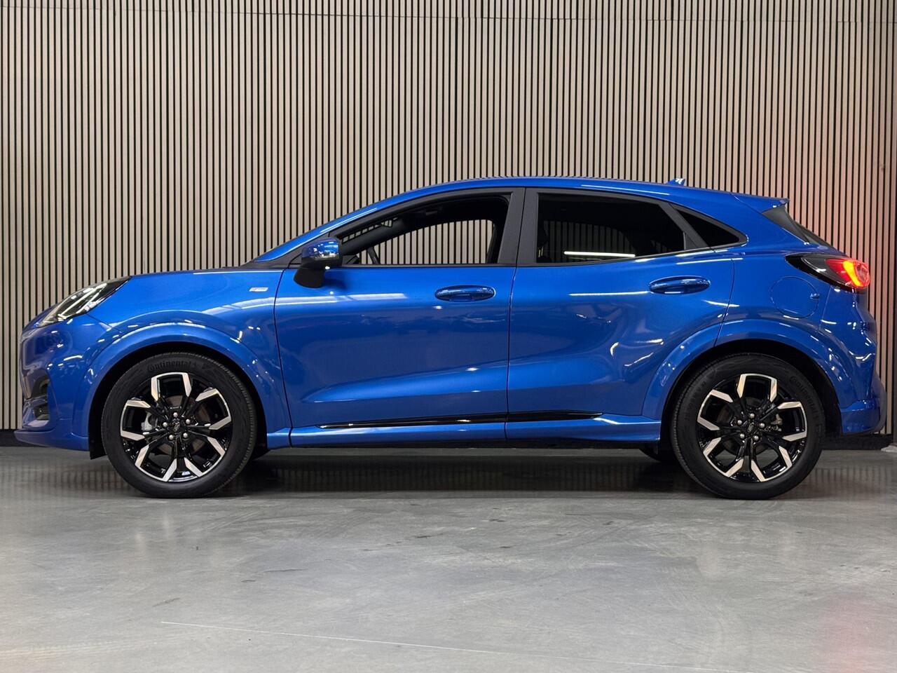 Ford PUMA 155pk Eco Hybrid ST-Line X Leer Trekhaak B&O Navi Climat Cruise 18" LM velgen Privacy glass