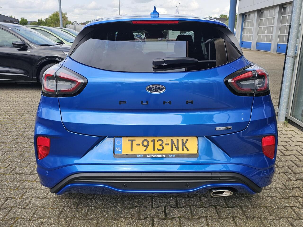 Ford PUMA 1.0 EcoBoost Hybrid ST-Line X Bellen voor bezichtigen! | Digitaal dashboard | Half leder | B&O geluidssysteem | Adaptive cruise control | Lane assist | Climate control | Demo!