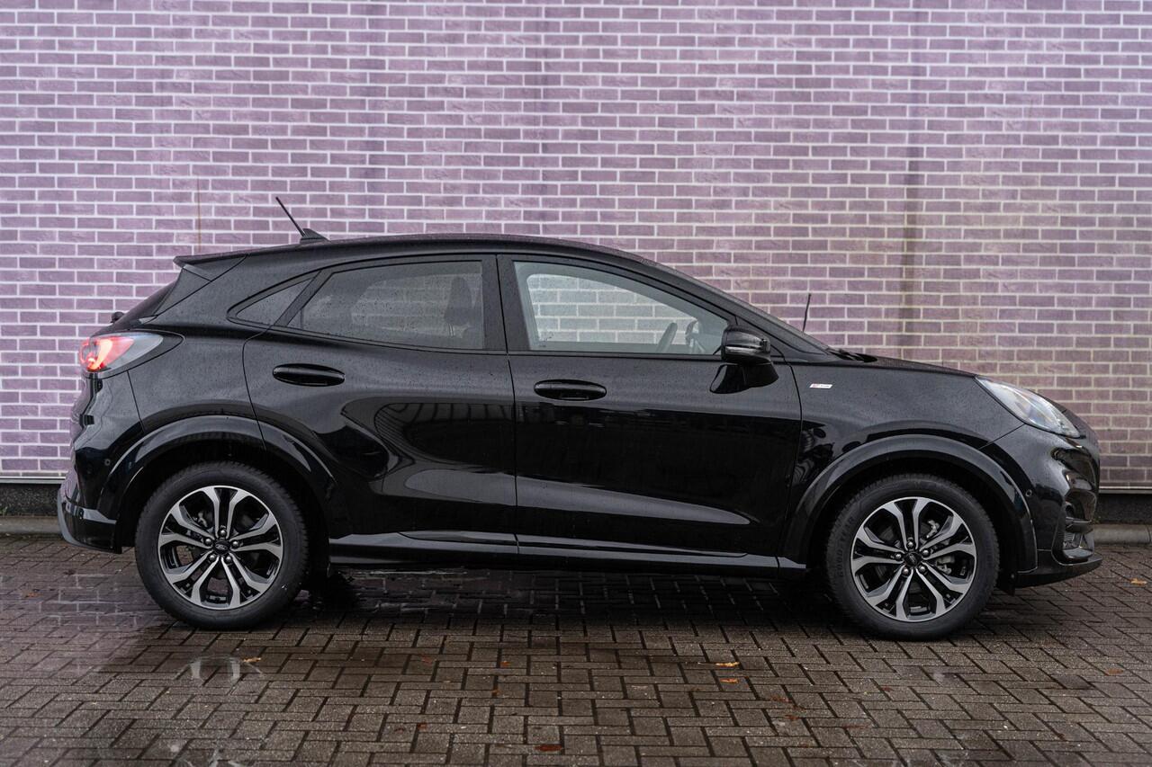 Ford PUMA 1.0 EcoBoost Hybrid | Adaptive Cruise Control | Navigatie | Achteruitrijcamera | Dodehoek Detectie | Stoelverwarming | Stuurverwarming | Keyless entry | Verwarmde voorruit | Apple carplay/Android auto