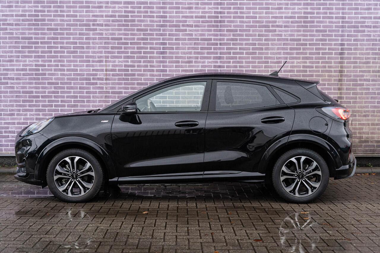 Ford PUMA 1.0 EcoBoost Hybrid | Adaptive Cruise Control | Navigatie | Achteruitrijcamera | Dodehoek Detectie | Stoelverwarming | Stuurverwarming | Keyless entry | Verwarmde voorruit | Apple carplay/Android auto