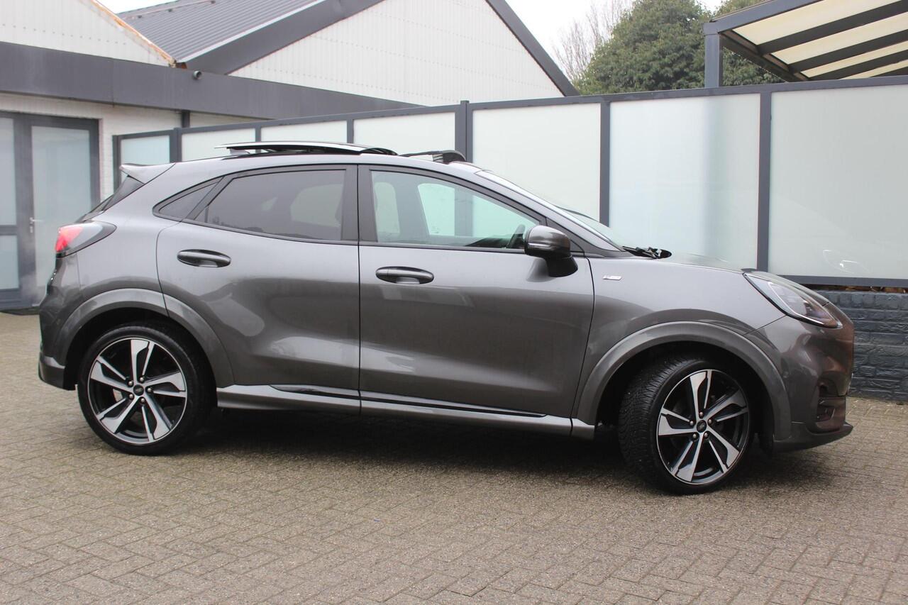 Ford PUMA 1.0i Ecoboost MHEV 125pk Aut. ST-Line X Panoramadak, Winterpack, 19", Dab, El. Klep, Blis, 30dkm!