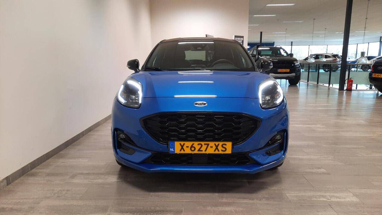 Ford PUMA 1.0 EcoBoost 155PK Hybrid ST-Line X | Zwart dak en spiegels | Driver Assistance Pack | Adaptieve Cruise Control | BLIS | Camera | 19" LMV |