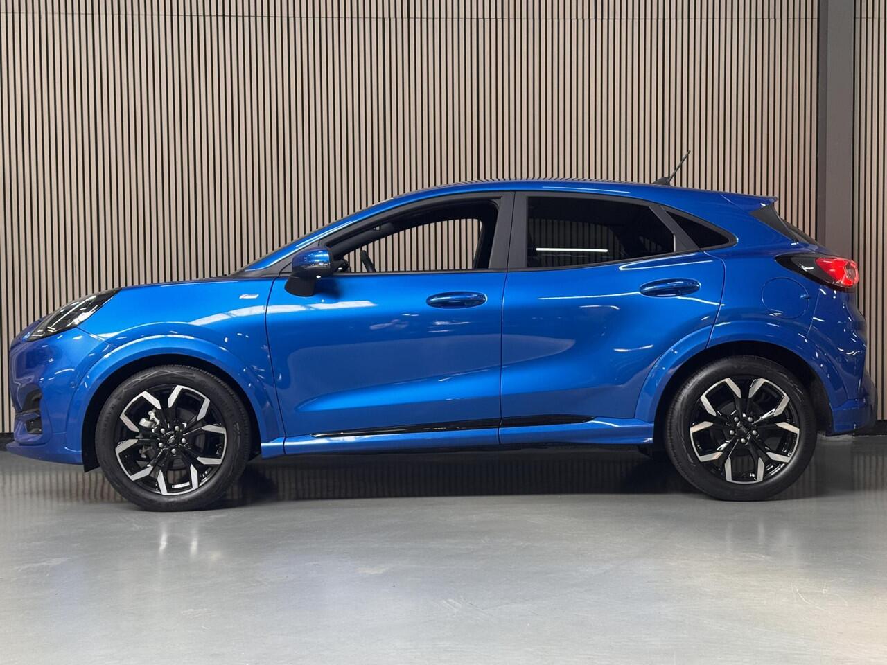 Ford PUMA 1.0 EcoB Hybrid Automaat ST-Line Ad Cruise Camera Winter Parking Dodehoek pack Fabrieksgarantie 25-4-2026