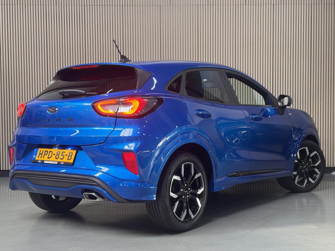 Ford PUMA 1.0 EcoB Hybrid Automaat ST-Line Ad Cruise Camera Winter Parking Dodehoek pack Fabrieksgarantie 25-4-2026