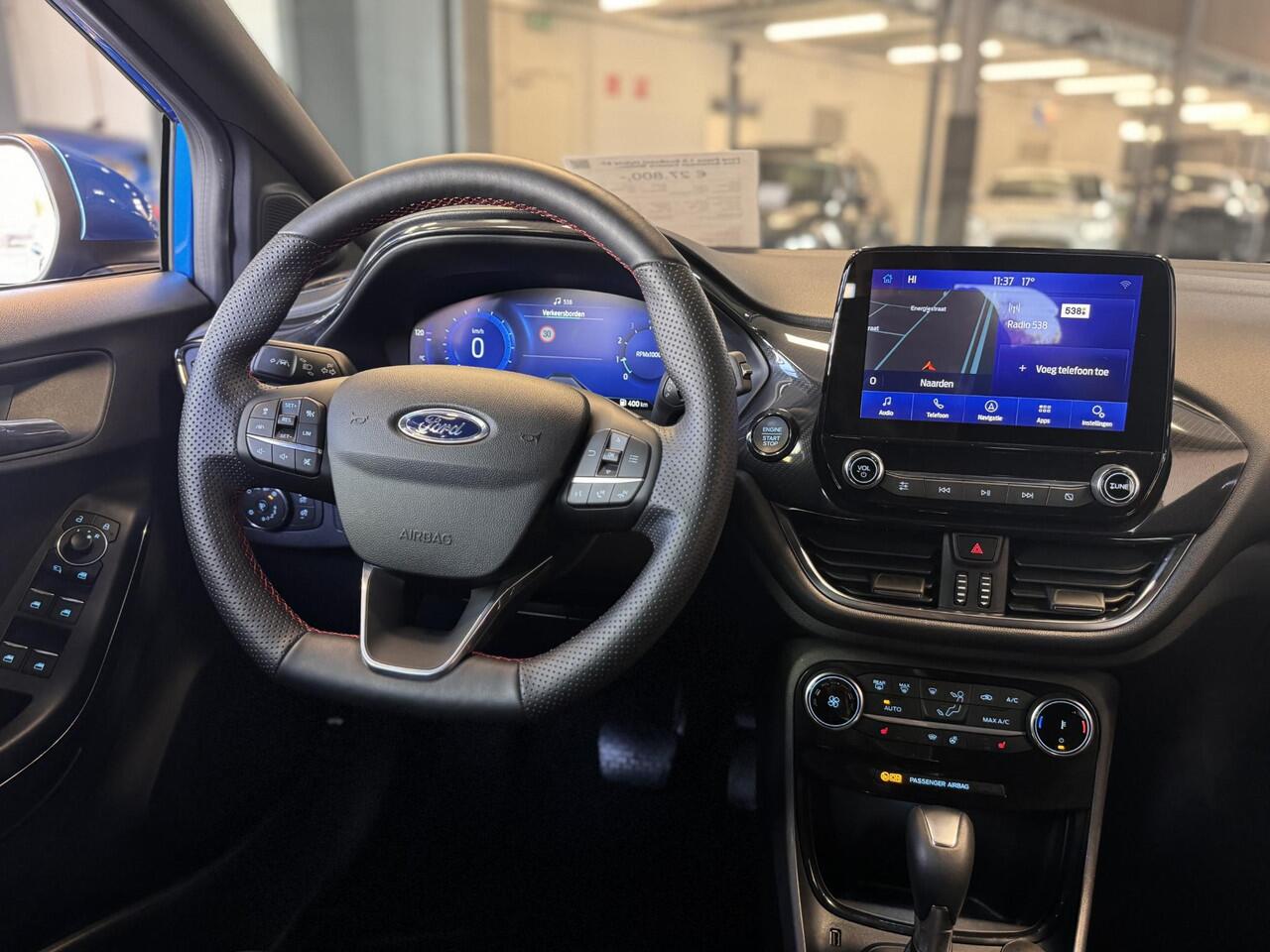 Ford PUMA 1.0 EcoB Hybrid Automaat ST-Line Ad Cruise Camera Winter Parking Dodehoek pack Fabrieksgarantie 25-4-2026