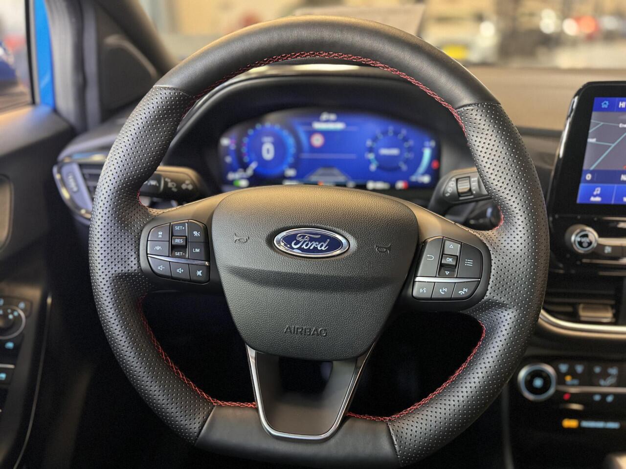 Ford PUMA 1.0 EcoB Hybrid Automaat ST-Line Ad Cruise Camera Winter Parking Dodehoek pack Fabrieksgarantie 25-4-2026