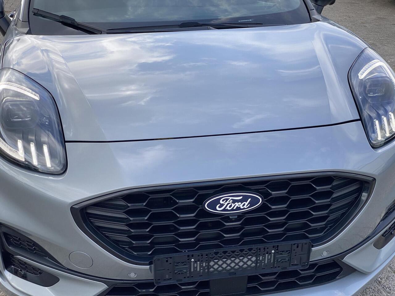 Ford PUMA 1.0 EcoBoost Hybrid ST-Line X 155pk Automaat | Panoramadak | Afneembare trekhaak | Winter Pack | Adaptive cruise control | 360 graden camera | Bang&Olufsen | Elektrische achterklep | Matrix LED